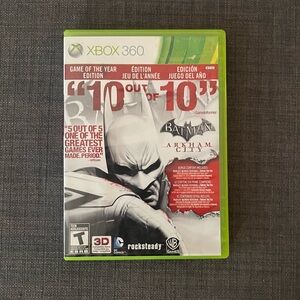 Batman: Arkham City [Game Of The Year] Xbox 360‎ Game Complete